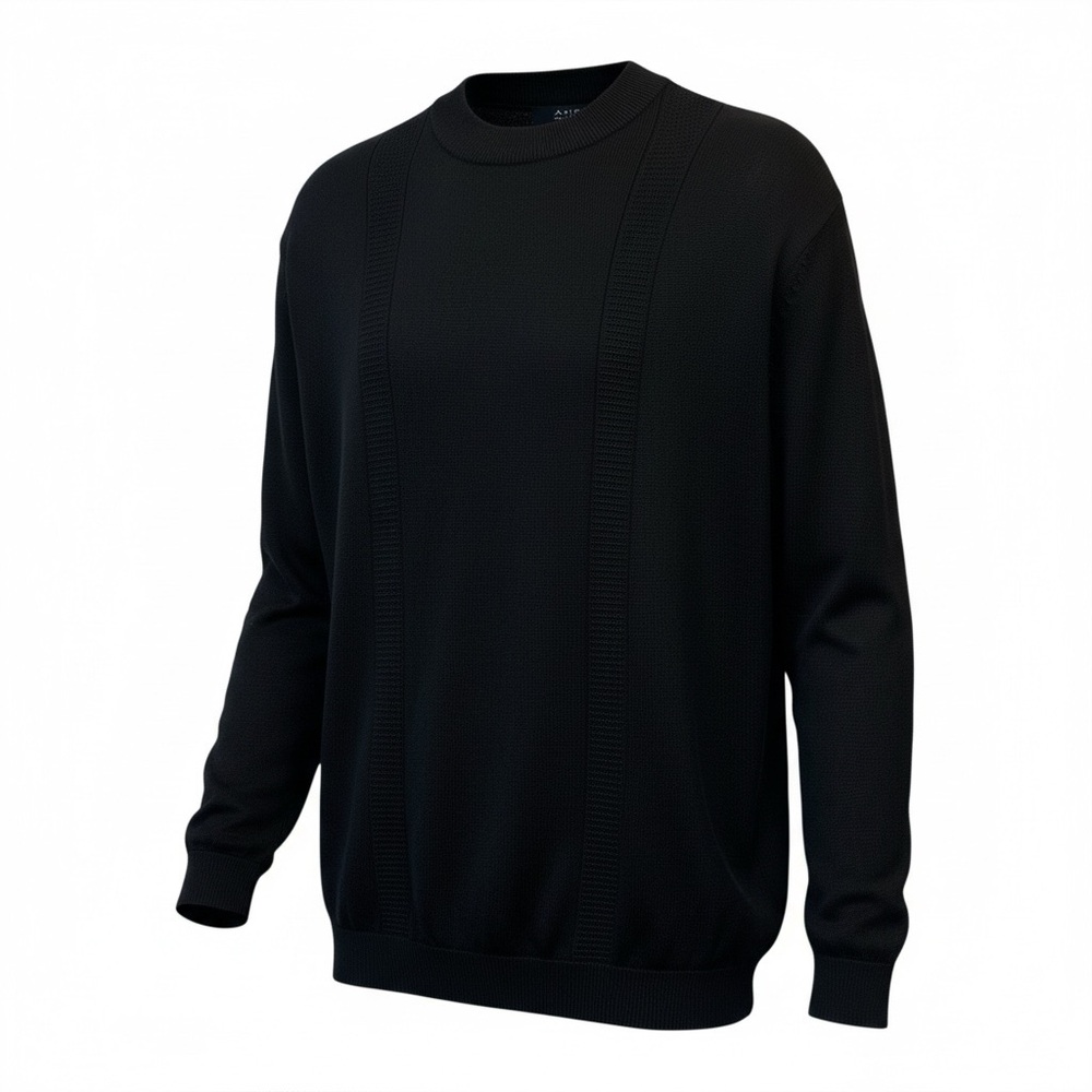 AXIST LA Men's size Large Black Crewneck pull-on long sleeve Sweater for Men